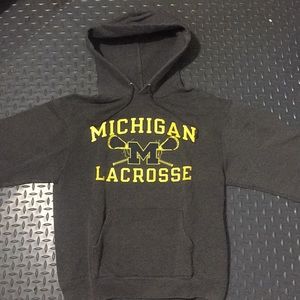 Champion Michigan Lacrosse Hoodie